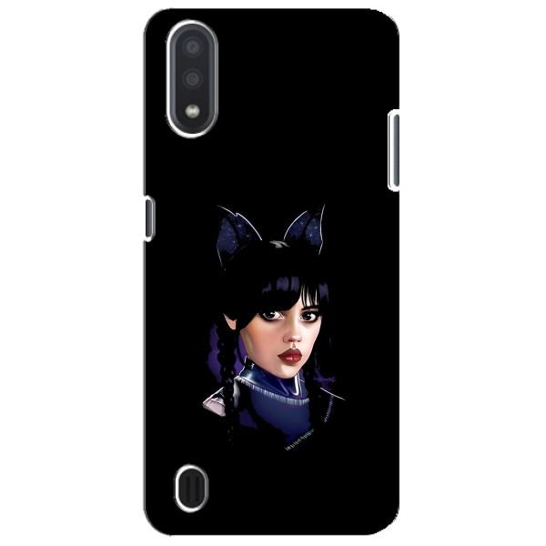 Чохли Венсдей на Sansung Galaxy M01 Core (A013F) Уенсдей (AlphaPrint) – серйозна Венздей