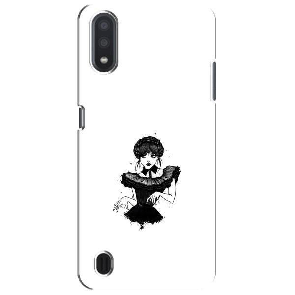 Чохли Венсдей на Sansung Galaxy M01 Core (A013F) Уенсдей (AlphaPrint) – танець Венздей