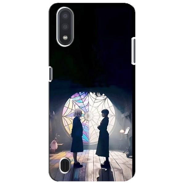 Чохли Венсдей на Sansung Galaxy M01 Core (A013F) Уенсдей (AlphaPrint) – Венздей та Інід