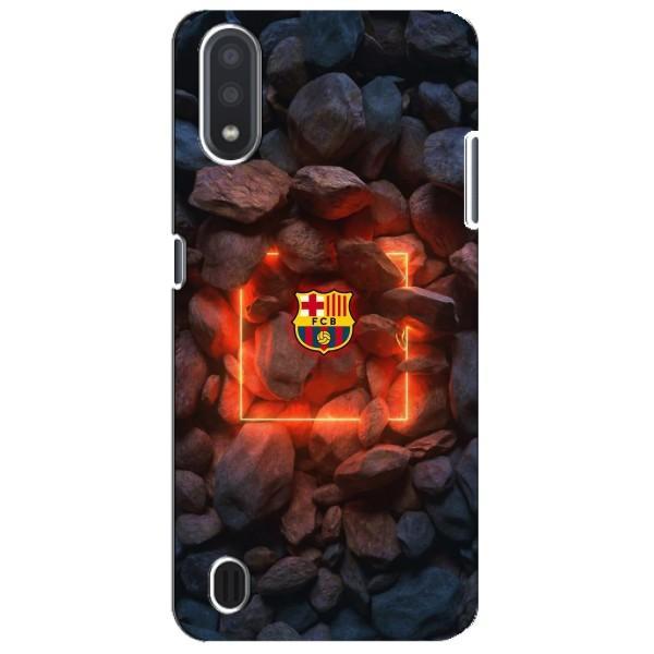 Чехлы для Самсунг М01 Кор (VPrint) - ТОП ФК – ФК Барселона