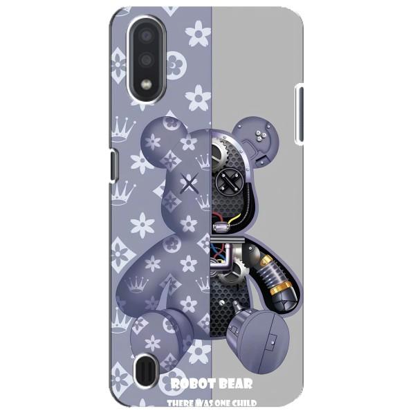 Силіконовий чохол для Sansung Galaxy M01 Core (A013F) – Ведмідь Louis Vuitton
