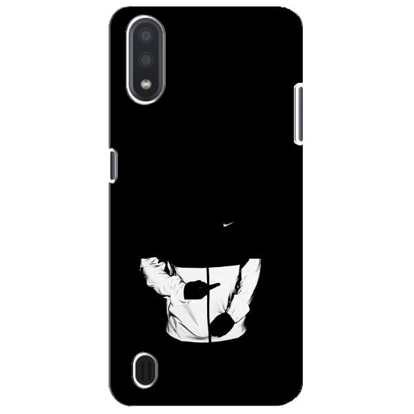 Силіконовый Чохол на Sansung Galaxy M01 Core (A013F) з картинкою НАЙК – Nike стиль