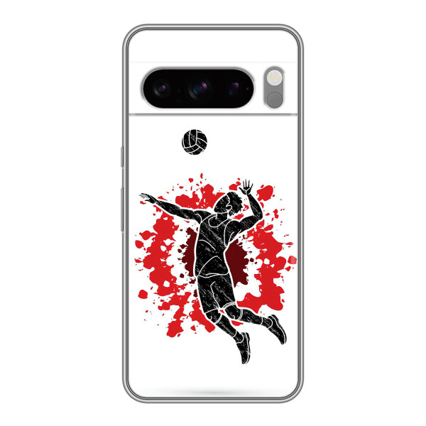 Чехлы с принтом Спортивная тематика для Sony Xperia 10 VII – Волейболист