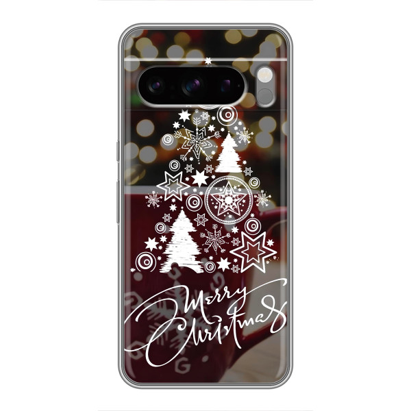 Рождественские Чехлы для Sony Xperia 10 VII (VPrint) – Елочка узорная