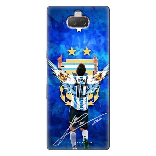 Чехлы для Sony Xperia 10 (Leo чемпион) (AlphaPrint) – Месси сборная