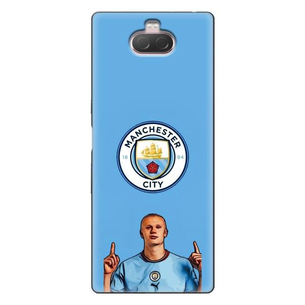 Чехлы с футболистом Ерлинг Холанд для Sony Xperia 10 (AlphaPrint) – Холанд Манчестер Сити