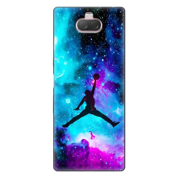 Чехлы для Sony Xperia 10 - с картинкой JORDAN (AlphaPrint) – Яркий Джордан