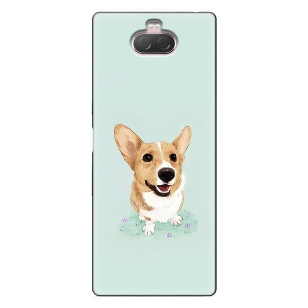 Чехлы с собаками для Sony Xperia 10 (VPrint) – Корги