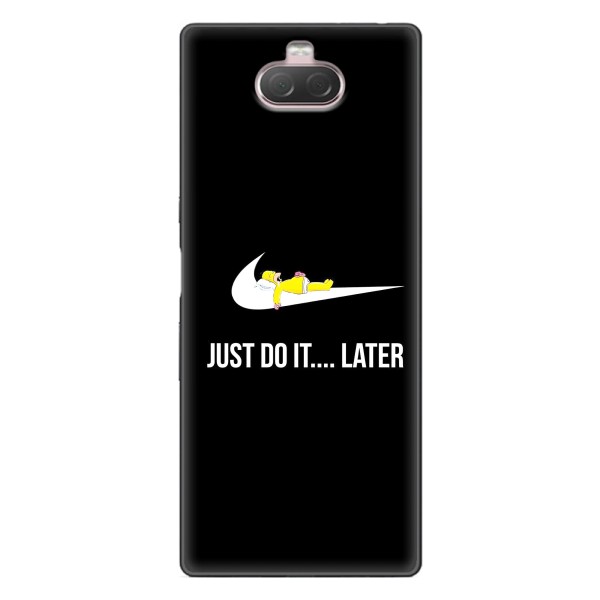 Чехол с логотипом Найк на Sony Xperia 10 – Nike just do it