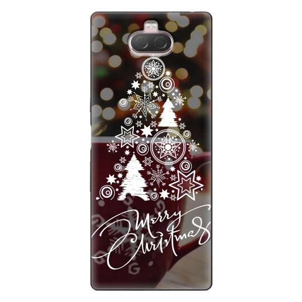 Різдвяні Чохли для Sony Xperia 10 (VPrint) – Ялинка яскрава