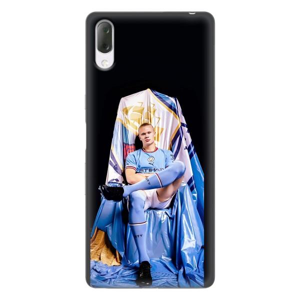 Чехлы с футболистом Ерлинг Холанд для Sony Xperia L3 (AlphaPrint) – футболист Холанн