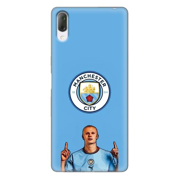 Чехлы с футболистом Ерлинг Холанд для Sony Xperia L3 (AlphaPrint) – Холанд Манчестер Сити