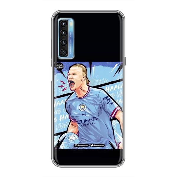 Чехлы с футболистом Ерлинг Холанд для TCL 20L (AlphaPrint) – гол Эрлинг Холланд