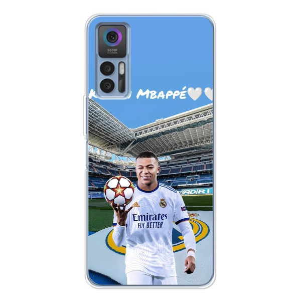 Чохол (TPU) з Футболістом на TCL 30 Plus – Mbappe Real