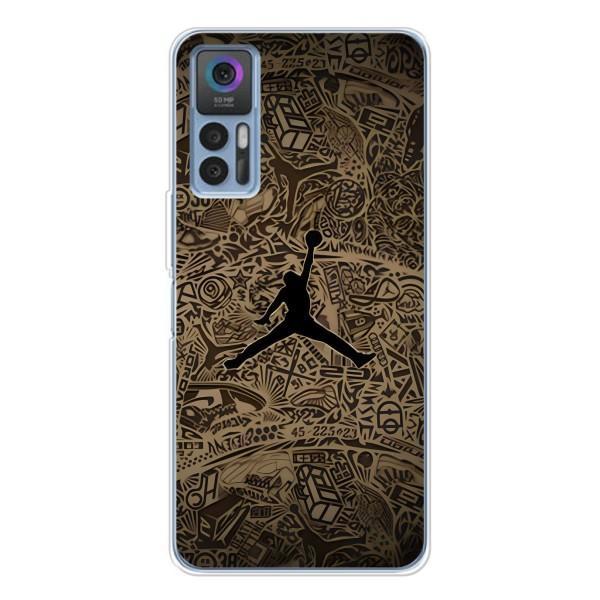 Чехлы для TCL 30 Plus - с картинкой JORDAN (AlphaPrint) – Logo Jordan