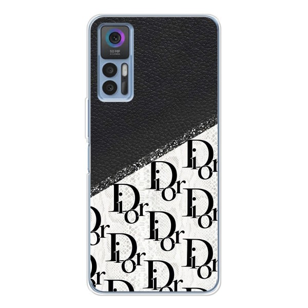 Чохол (Dior, Prada, YSL, Chanel) для TCL 30 Plus – Діор