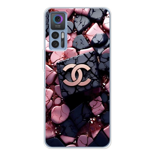 Чохол (Dior, Prada, YSL, Chanel) для TCL 30 Plus – Шанель