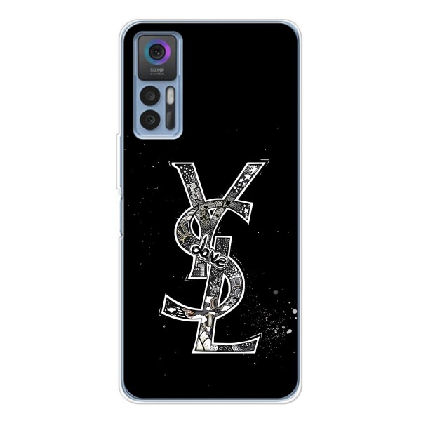 Чохол (Dior, Prada, YSL, Chanel) для TCL 30 Plus – YSL