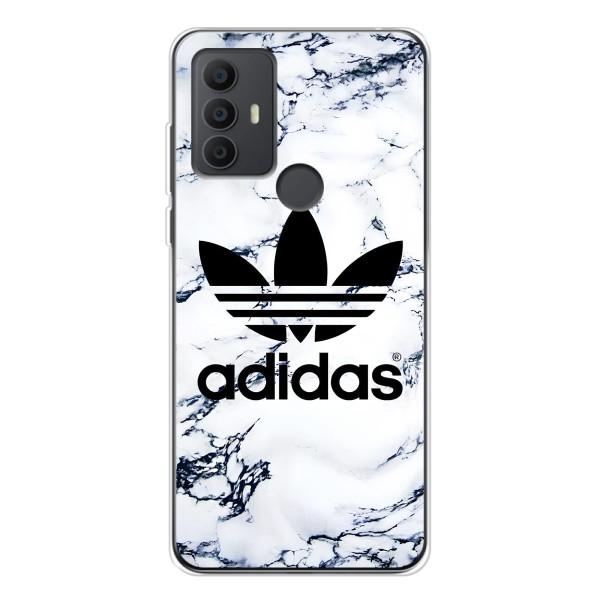 Чохли Адидас для TCL 30 SE (AlphaPrint) – Адідас на мраморі