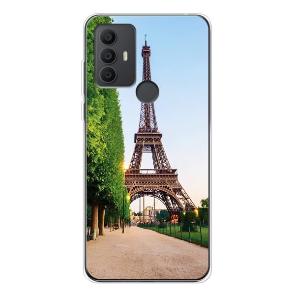 Чехол Эйфелева Башня для TCL 30 SE - (AlphaPrint) – Дорога в Париж