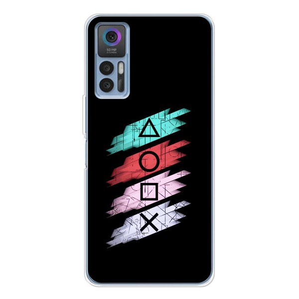 Чехол КИБЕРСПОРТ для TCL 30 – Значки Sony