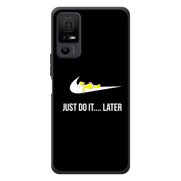 Чехол с логотипом Найк на TCL 40 NxtPaper 5G – Nike just do it