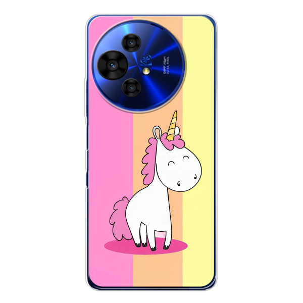 Чехол Unicorn на TCL 50 NxtPaper – Радужный Единорог