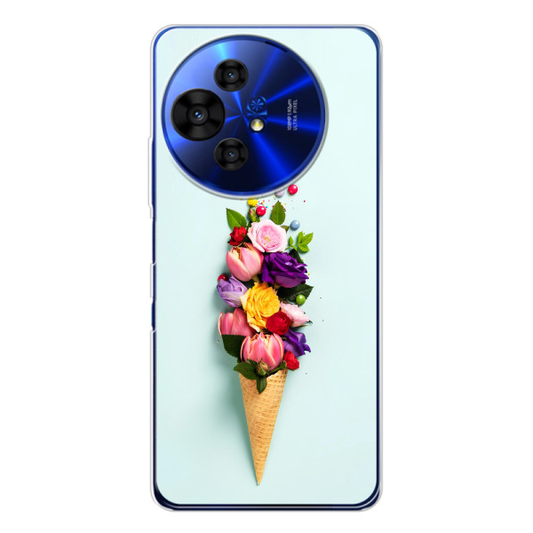 Чехлы с тематикой "ЦВЕТЫ" на TCL 50 Pro NxtPaper – Цветок-мороженное