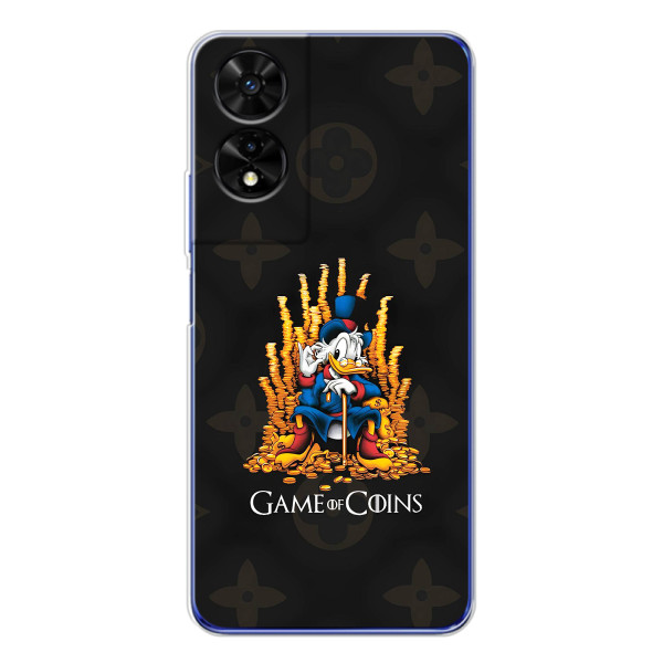 Чехли для TCL 505 - Скрудж МакДак Louis Vuitton (PREMIUMPrint) – Король грошей