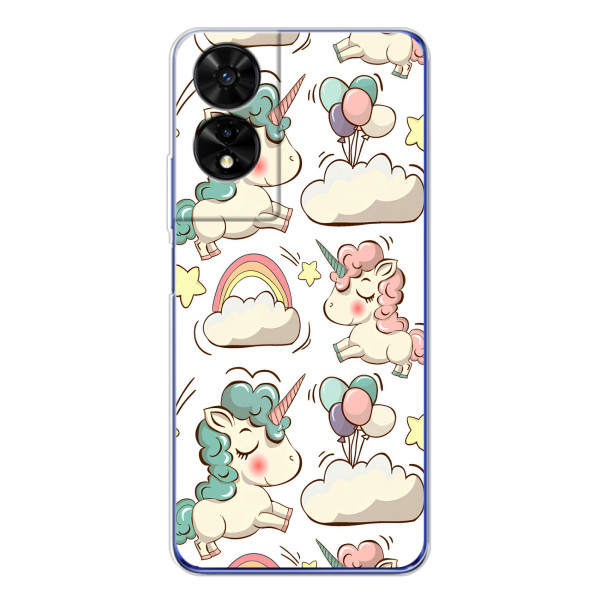 Чехол для <td>ТКЛ 505 </td> - (Единорожки - Новинки) (AlphaPrint)