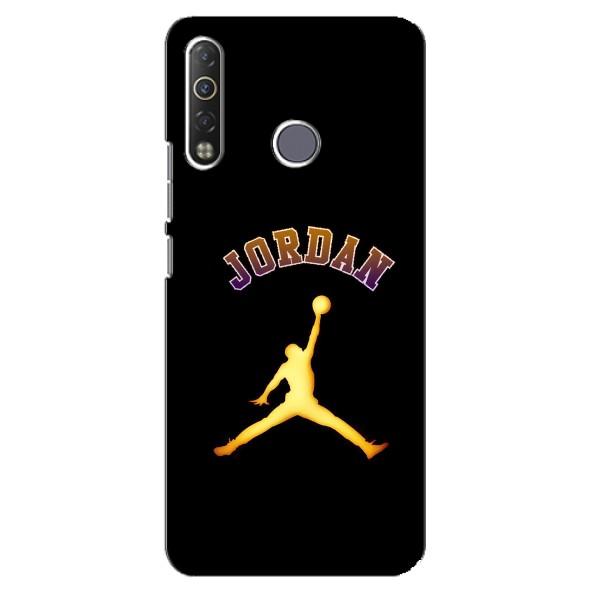 Чехлы для TECNO Camon 12 Air CC6 - с картинкой JORDAN (AlphaPrint) – Jordan Gold