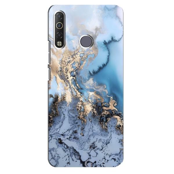 Мраморный чехол на TECNO Camon 12 Air CC6 (VPrint) – Нежный мрамор