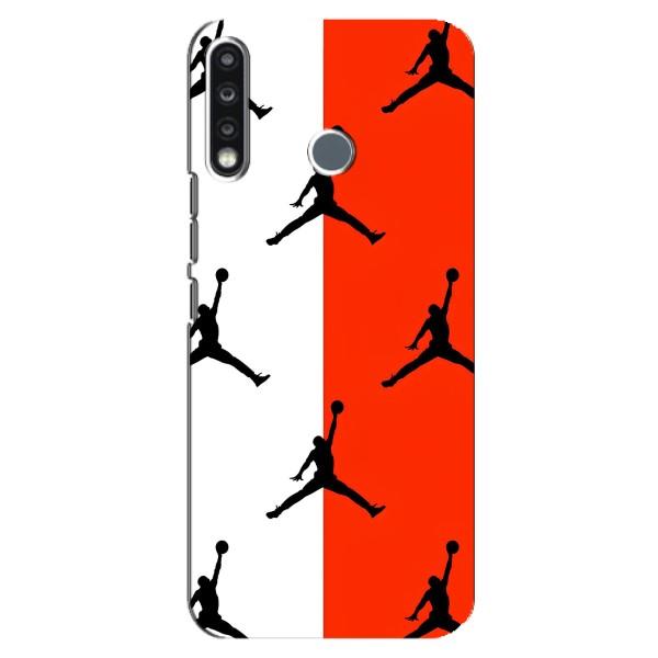 Чохли для TECNO Camon 12 CC7 - з картинкою JORDAN (AlphaPrint) – Лого Джордан