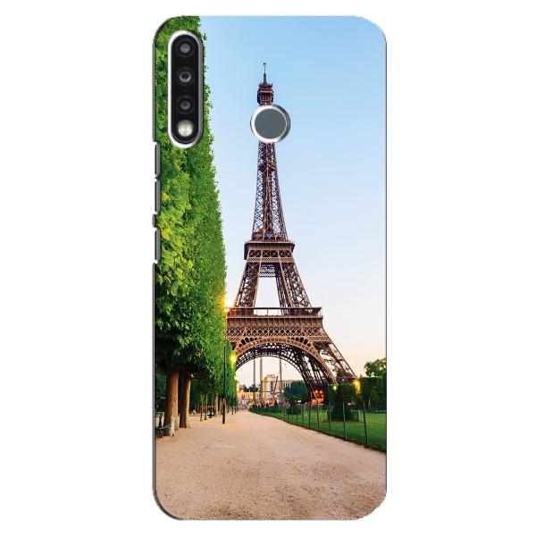 Чехол Эйфелева Башня для TECNO Camon 12 CC7 - (AlphaPrint) – Дорога в Париж