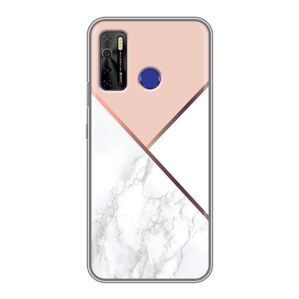 Мраморний чехол на TECNO Camon 15 Air (VPrint) – Тройний мрамор