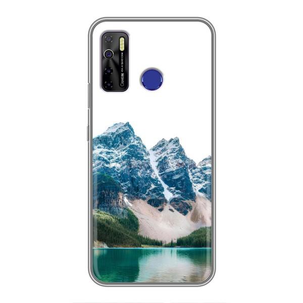 Силиконовый чехол с КАРТИНКАМИ лето для TECNO Camon 15 Air (AlphaPrint) – Гори