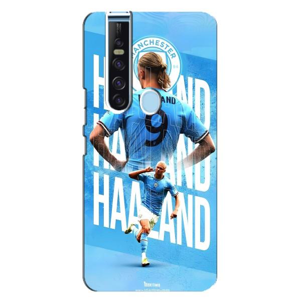 Чехлы с футболистом Ерлинг Холанд для TECNO Camon 15 Pro (AlphaPrint) – Erling Haaland