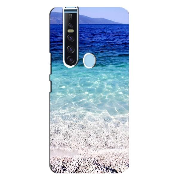 Силіконовий чохол з КАРТИНКАМИ літо для TECNO Camon 15 Pro (AlphaPrint) – Море