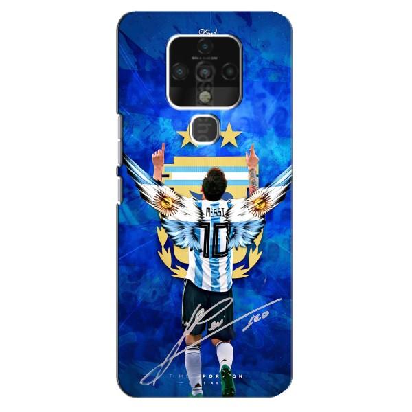 Чохли для TECNO Camon 16 SE (Leo чемпіон) (AlphaPrint) – Мессі збірна