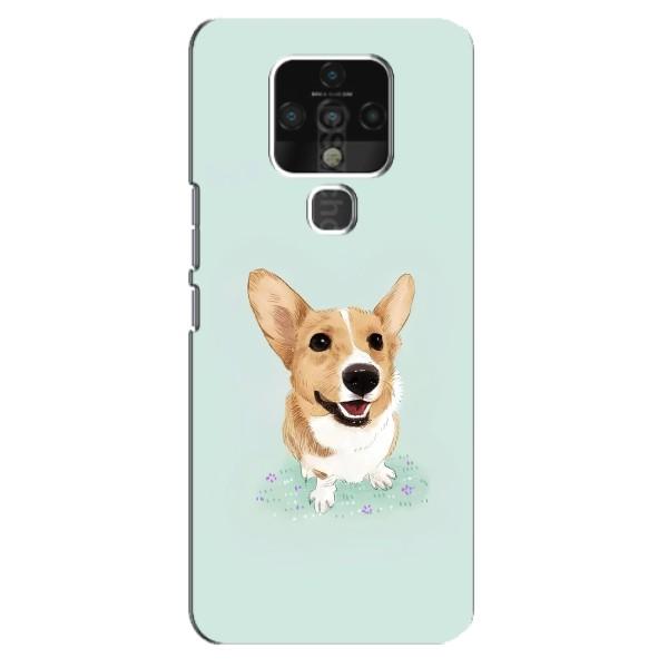Чехлы с собаками для TECNO Camon 16 SE (VPrint) – Корги