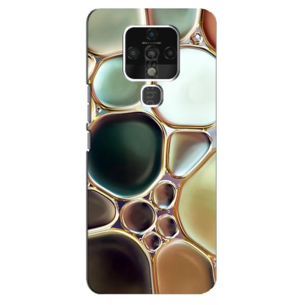 Мраморний чехол на TECNO Camon 16 SE (VPrint) – Радужний Мрамор