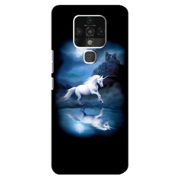 Чехол для Техно Камон 16 - (Единорожки - Новинки) (AlphaPrint) – Единорог