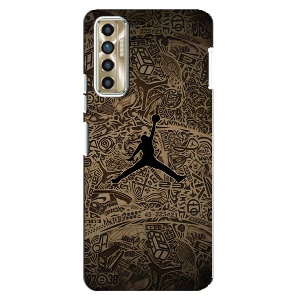 Чехлы для TECNO Camon 17P (CG7n) - с картинкой JORDAN (AlphaPrint) – Logo Jordan