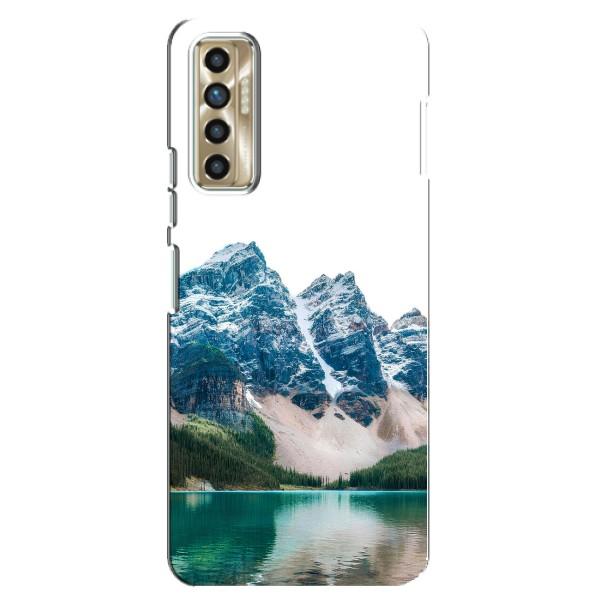 Силіконовий чохол з КАРТИНКАМИ літо для TECNO Camon 17P (CG7n) (AlphaPrint) – Гори