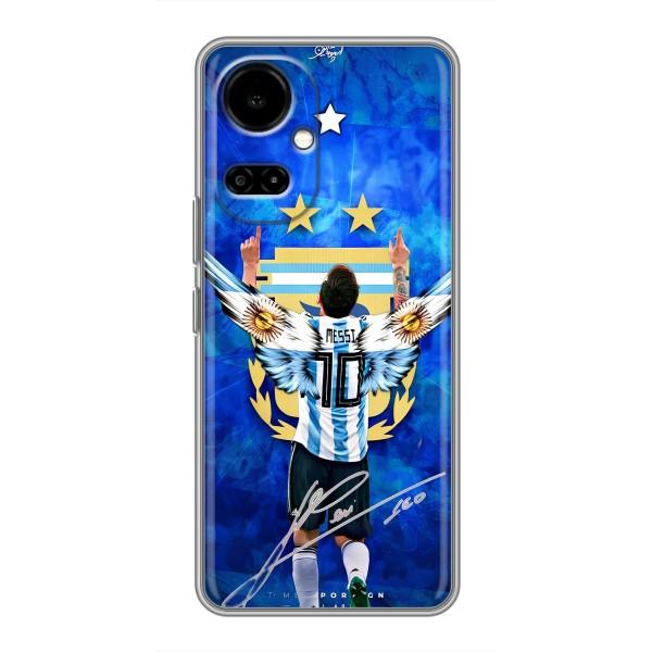 Чохли для TECNO Camon 19 (CI6n) / 19 Pro (CI8n) (Leo чемпіон) (AlphaPrint) – Мессі збірна