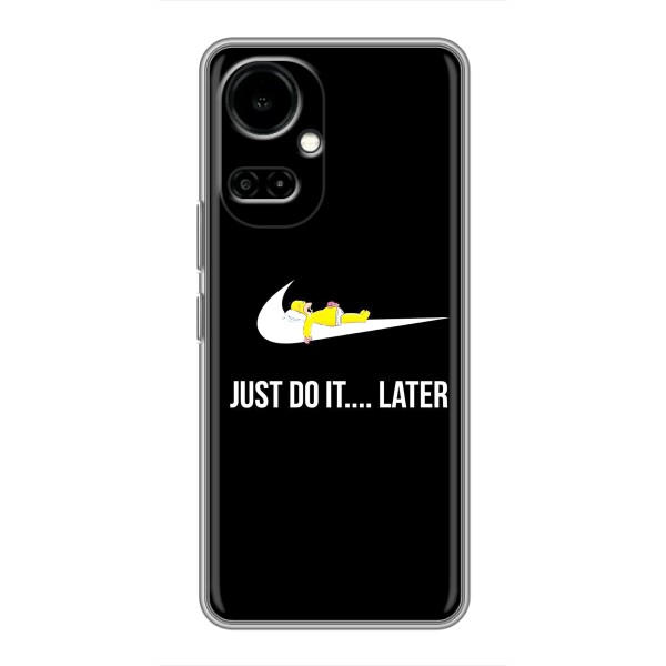 Чехол с логотипом Найк на TECNO Camon 19 (CI6n) / 19 Pro (CI8n) – Nike just do it