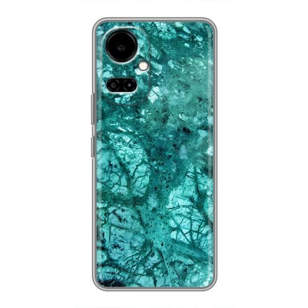 Мраморний чехол на TECNO Camon 19 (CI6n) / 19 Pro (CI8n) (VPrint) – Зелений мрамор