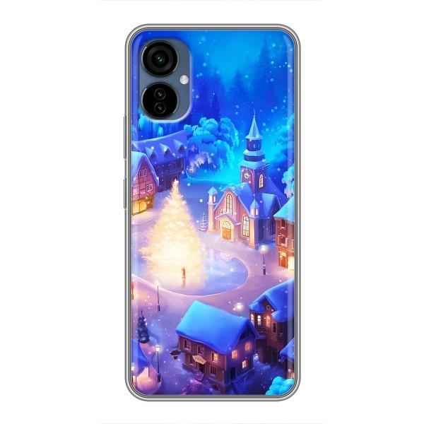 Різдвяні Чохли для TECNO Camon 19 Neo (VPrint) – Різдвяне місто