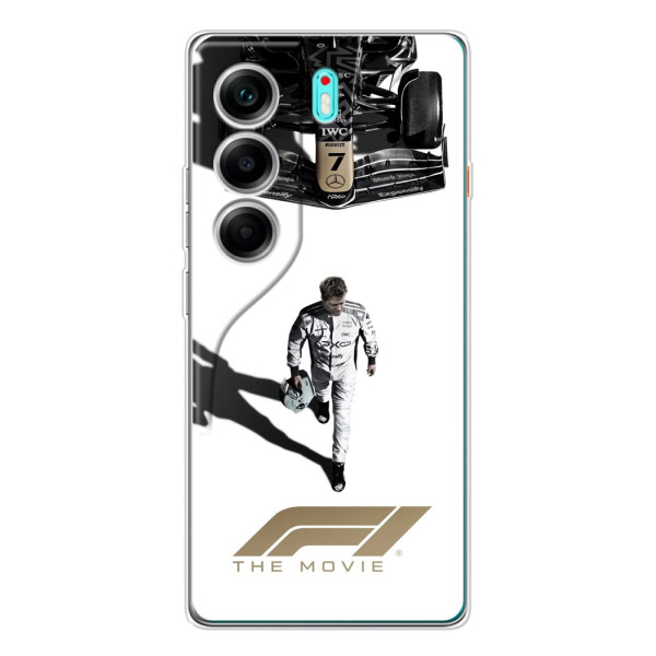 Чохол з принтом Формула 1 на TECNO Camon 40 – Логотип Ф1