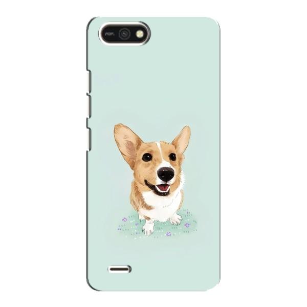Чехлы с собаками для TECNO POP 2F (VPrint) – Корги